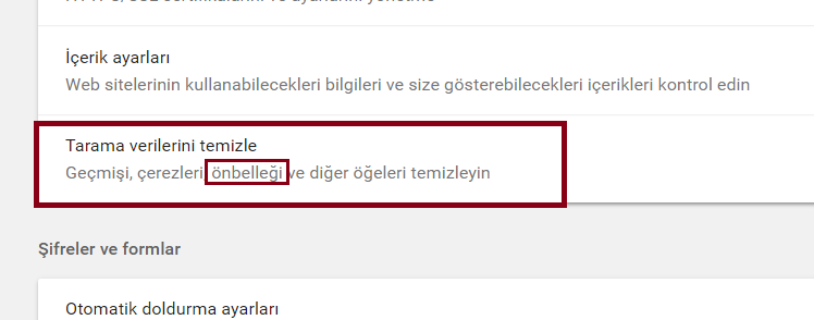 chromeda-onbellek-temizleme