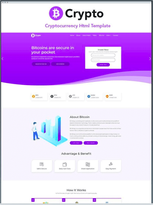 b-crypto-landing-page