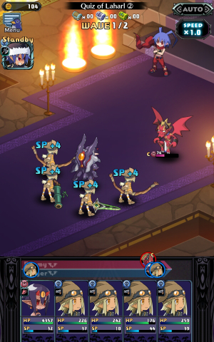 Karakterler savaşa az sayıda SP (beceri puanı) ile başlar - Disgaea RPG: Combat - Basics - Disgaea RPG Guide